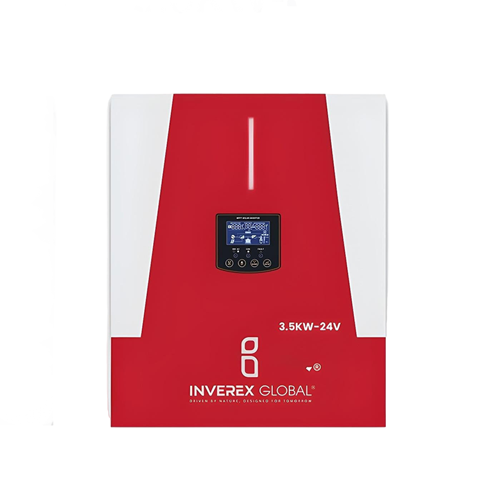 IG MPPT inverter (3.5kW-24V / 5.6kW-48V), pure sine output, 60-450V MPPT, 120A solar charging.